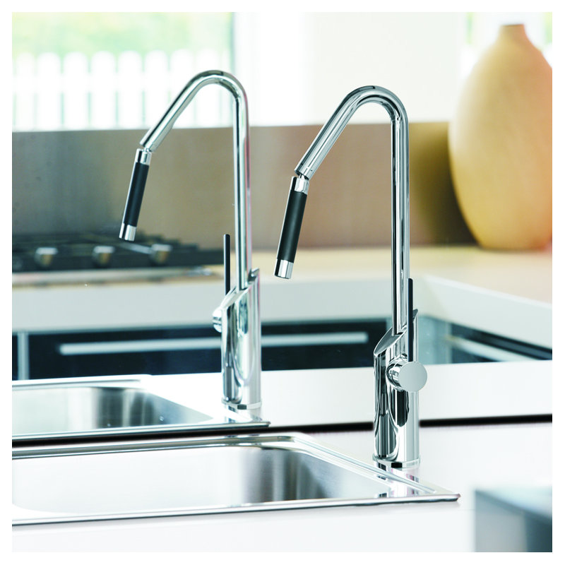 Maestro Bath Pull Out Kitchen Faucet, Brushed Nickel