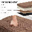 Repose-pieds capitonné avec boutons et repose-pieds rembourré-484668344