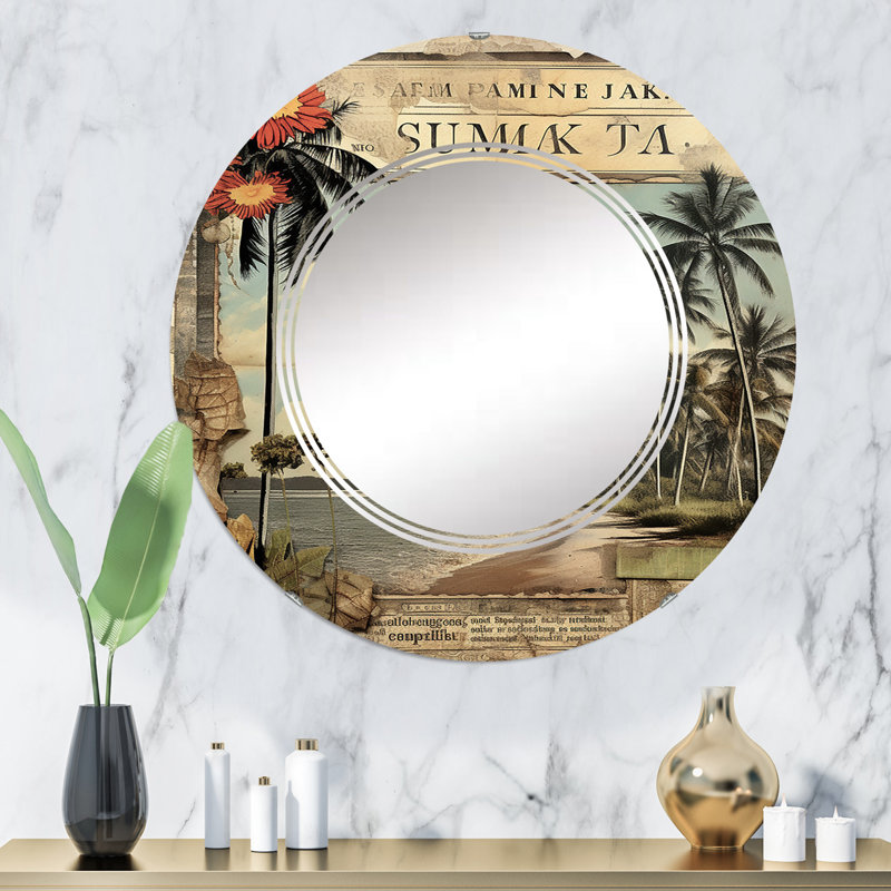 Miroir mural Naos, 32 po x 32 po