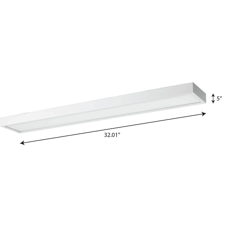 Arenijus Dimmable LED Vanity Light, Satin White