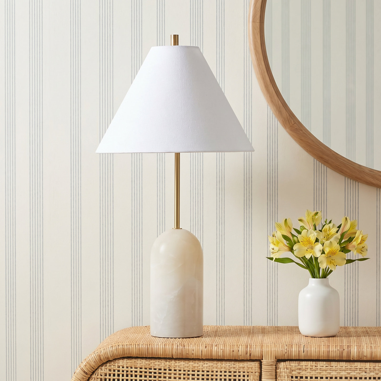 Brianna Alabaster Table Lamp