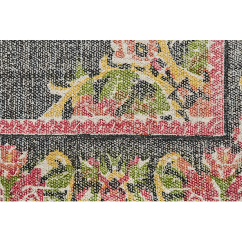 Eliza-Lily Wool Oriental Indoor Rug, Rectangle 2' x 3'