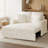 Naykin 2-Person Faux Fur Sofa Bed with Removable Cushion Cover -1017162312-1034732970