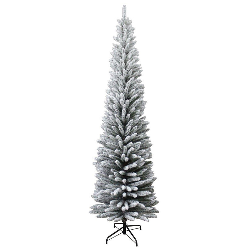 Lighted Artificial Christmas Tree, 7 ft.