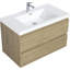Meuble-lavabo flottant 36 po avec lavabo, meuble-lavabo mural moderne 36 po avec lavabo en résine et tiroirs à fermeture en douceur-1593710046-1593710049