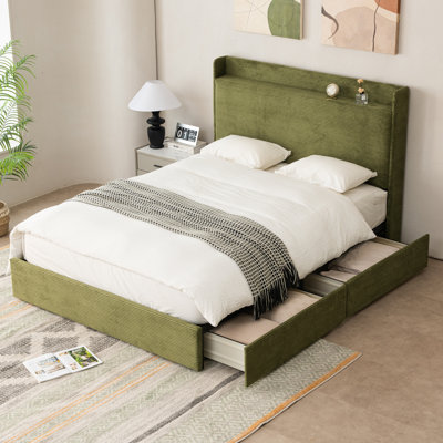 Sittard Upholstered Storage Platform Bed