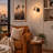 Balendran Iron Wall Sconce-Seeded Glass-2109882725