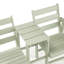Jack & Jill HDPE Garden Love Seat-97771629