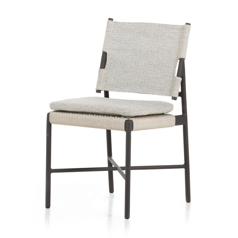 Chaise d'extérieur Tribune Tescott - Bronze, Bois de frêne faye