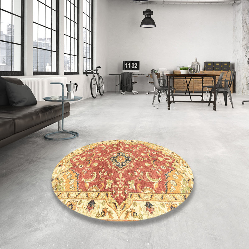 Tapis abstrait moderne 3292, Rond 4 pi