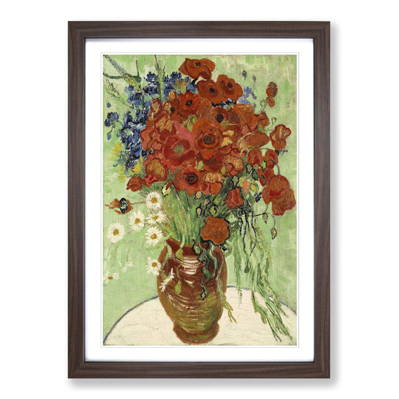 Vincent Van Gogh - Single Picture Frame Painting, Walnut