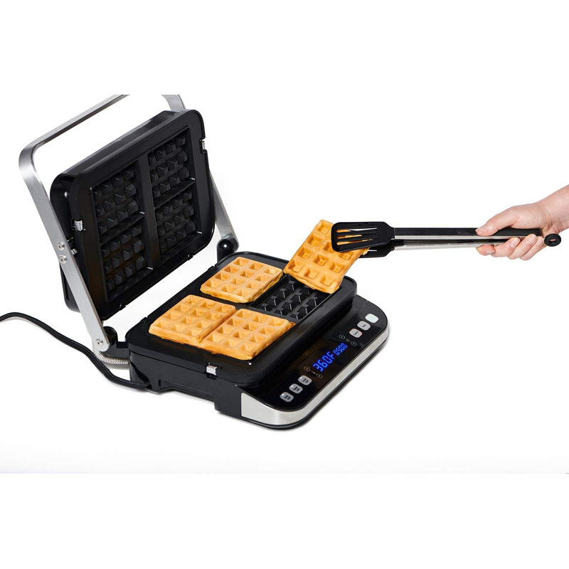 Yedi 6-in-1 Digital Indoor Grill and Waffle Maker with Accessories