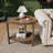 Surbit Triangular 24.9" Tall End Table-1727927224