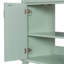 Meuble-lavabo avec lavabo, armoire de salle de bain en bois avec 1 tiroir rabattable, 3 tiroirs et 2 portes
