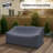 Brunswick 79" Wide Outdoor Teak Patio Daybed Cover