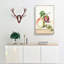A Peach And Plum by E.G. Van De Kasteele - Wrapped Canvas Print-55301094
