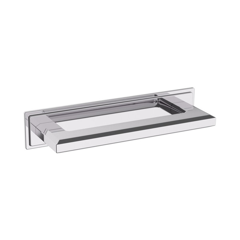 4940 Transitional Back Plate, Polished Chrome