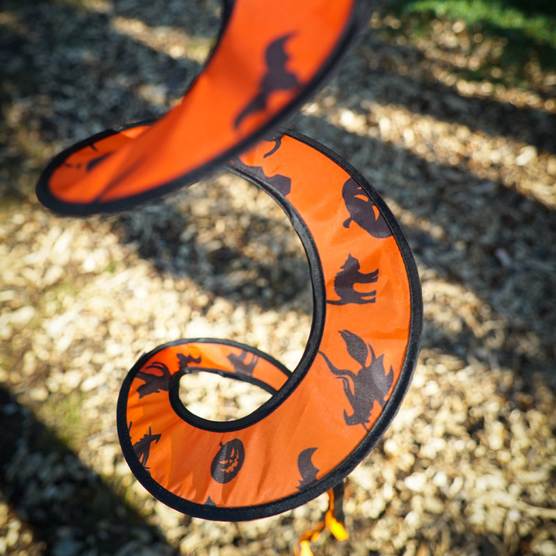 Pumpkin with Hat Ball Spinner