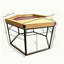 Table de salle à manger / de jeu convertible avec plateau amovible et tapis de jeu, grande surface de 54 po x 31 po
