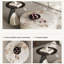 Table basse ronde en pierre micro-cristalline