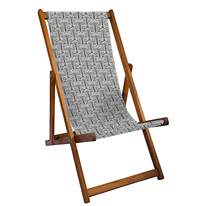 Catlin Reclining Deck Chair, Blue