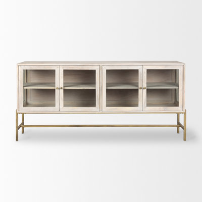 Arelius 70'' W Solid Wood Sideboard