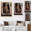 «Bad Girls Rules», femme blonde - décoration murale mode femme-1555310724-1555310726
