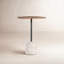 Fay Round Solid Oak Dining Table-102715260
