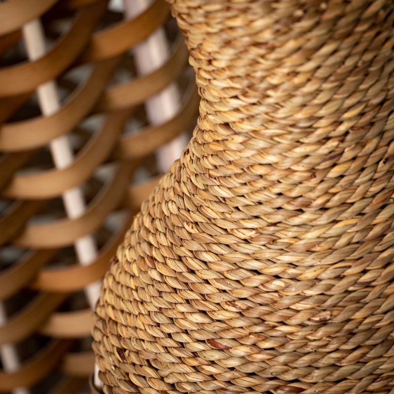 Vase de plancher en bois Shirl