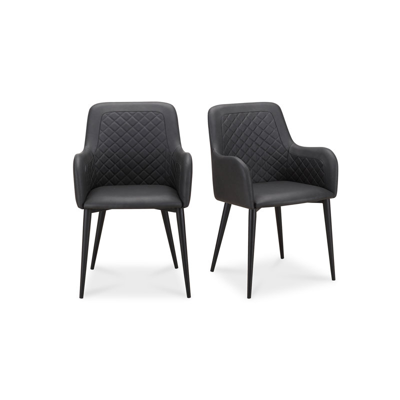 Cantata Upholstered Arm Chair, Slate