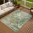 Machine Washable Indoor/Outdoor Jadiel ACN2367 Abstract Rug-1426547856