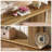 63" Console Table with Shelves
