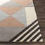 Laureate Geometric Handmade Tufted Wool Cream/Light Gray/Brown Area Rug-923842384