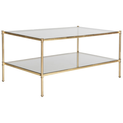 Rex Glass Top Single Coffee Table