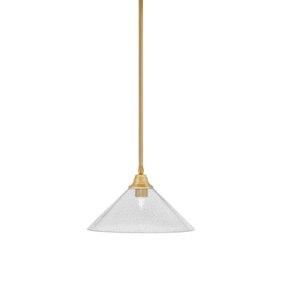 Luminaire suspendu conique à 1 lumière Edge
