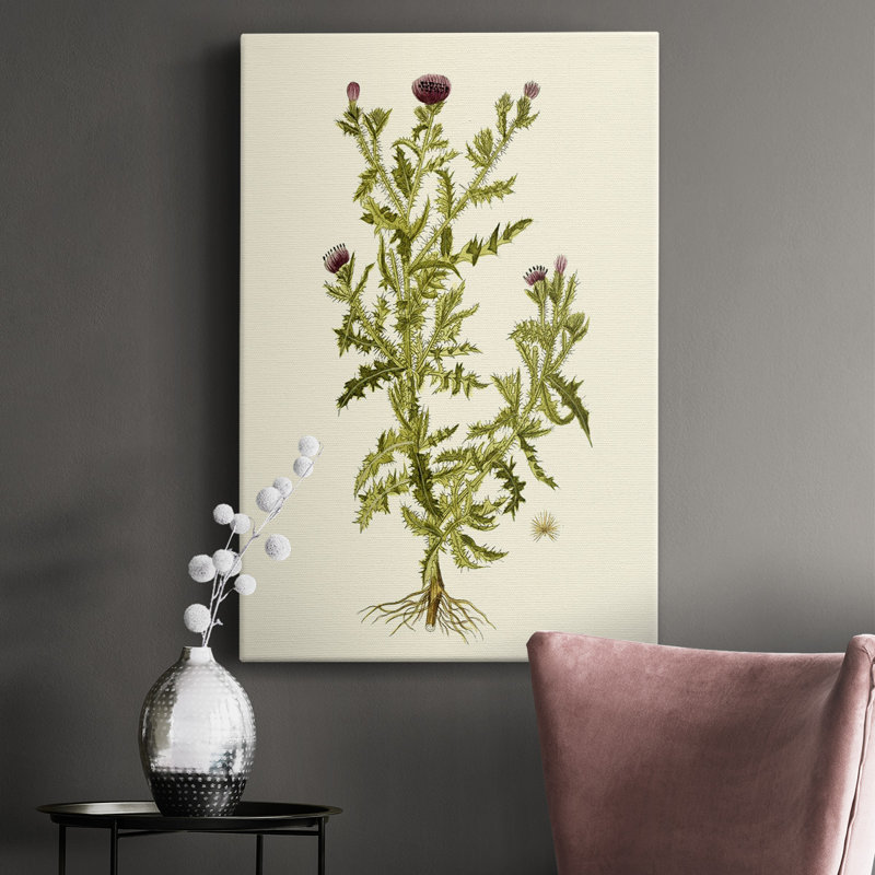 Olive Greenery II - peinture sur toile tendue, H 18 po x l 12 po x P 1,5 po