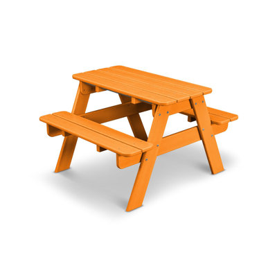 Table de pique-nique d'extérieur pour enfants POLYWOOD