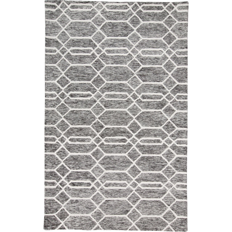 Binne Performance Wool Geometric Indoor Rug