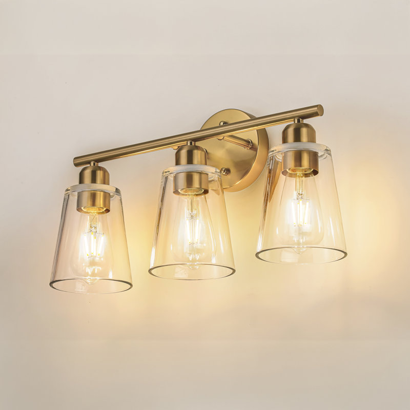 Applique murale, tube rond, Bronze Antique, 3 Lights