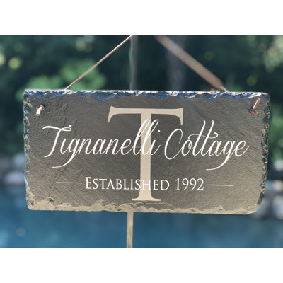 Plaque d'adresse Sassy