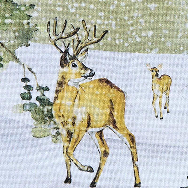  Woodland Winter Table Runner 13 Inches x 36 Inches, 36" L x 13" W