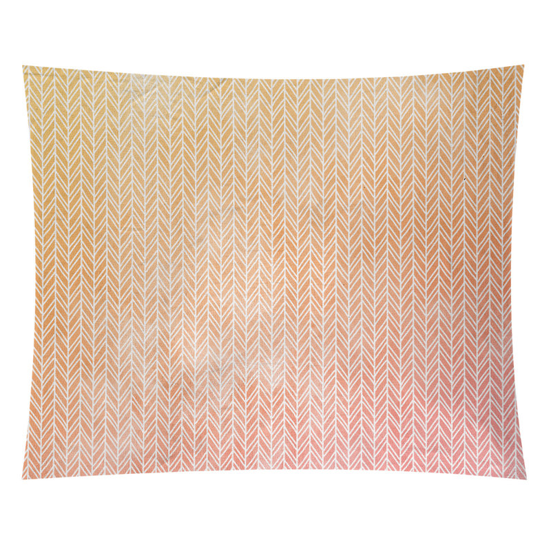 Tapisserie chevrons par katelyn elizabeth Avicia, Intérieur, H 91 po x l 107,5 po
