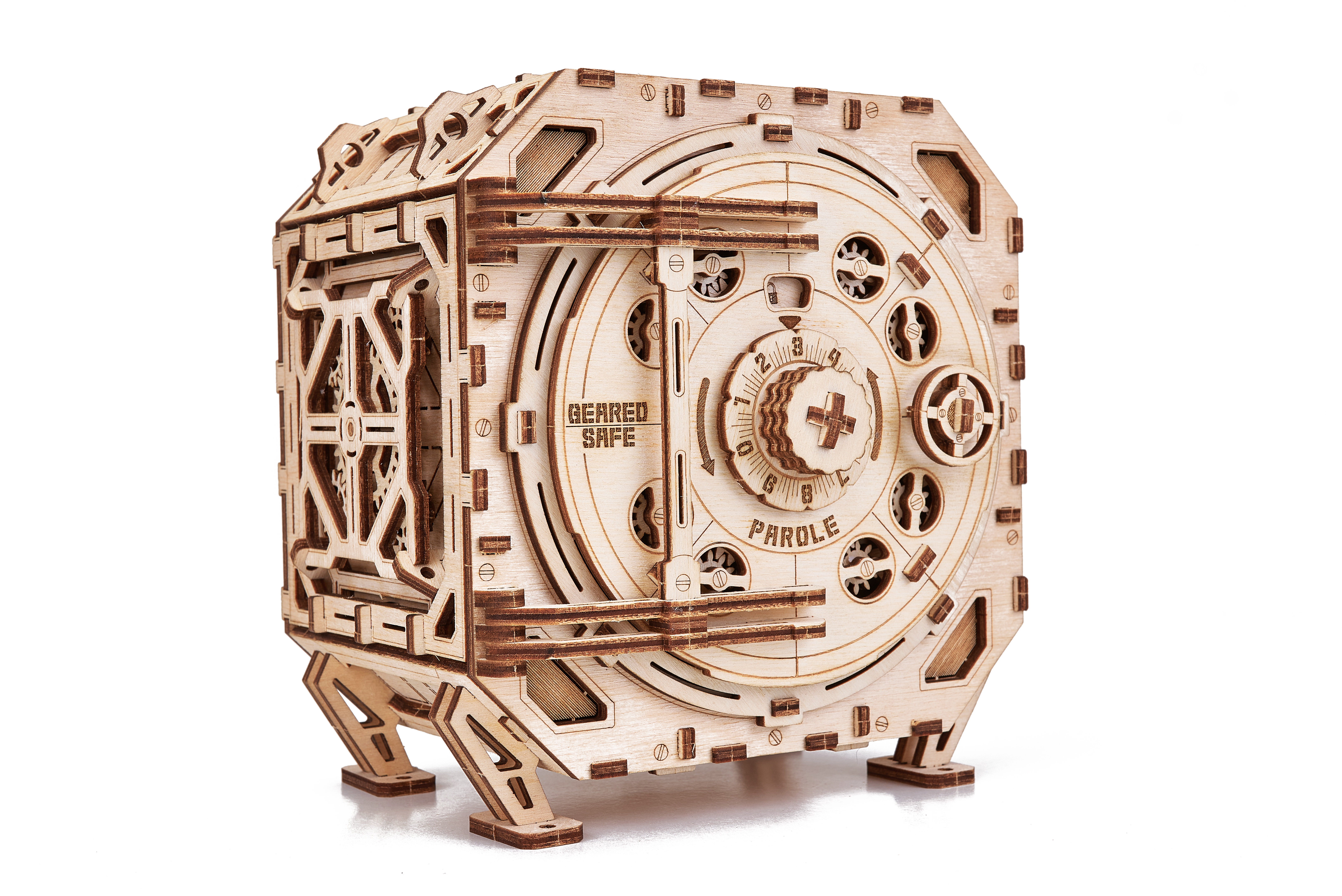 Wood Trick 3D Wood Puzzle - Geared Safe | Wayfair