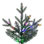 Vickerman 9' x 59" Colorado Blue Fir Artificial Pre-Lit Christmas Tree with 1000 LED Color Changing 3mm Low Voltage 6 Function Wide Angle Coaxial Lights
