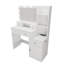 Coiffeuse contemporaine avec tiroirs et armoire pour la chambre à coucher