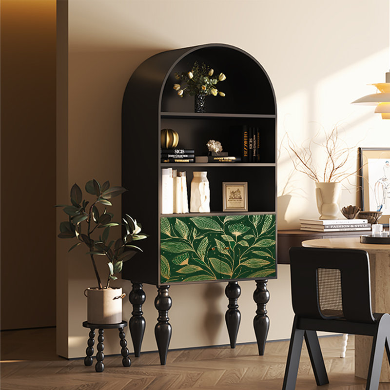 Modern fashion arch multi-functional bookcase
