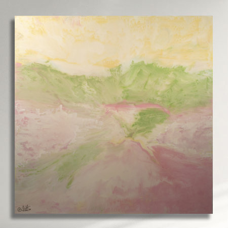 « brillante plains » par barbara biolotta, reproduction d’art sur toile tendue, H 48 po x l 48 po x P 1,5 po
