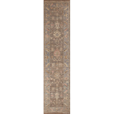 One-of-a-Kind 3'9" X 16 Ft Hand Knotted Area Rug