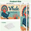 Cloison pliante 6 panneaux paravent Royal Water Whale Underwater-1675324173-1675324171