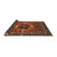 Tapis décoratif multicolore à motif abstrait-1864806066
